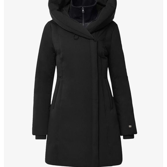 Manteau Noir Soia & Kyo CAMELIA-C [LARGE] - Neuf avec Étiquettey - Picture 5 of 5